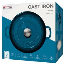 3.2L Cast Iron Braiser
